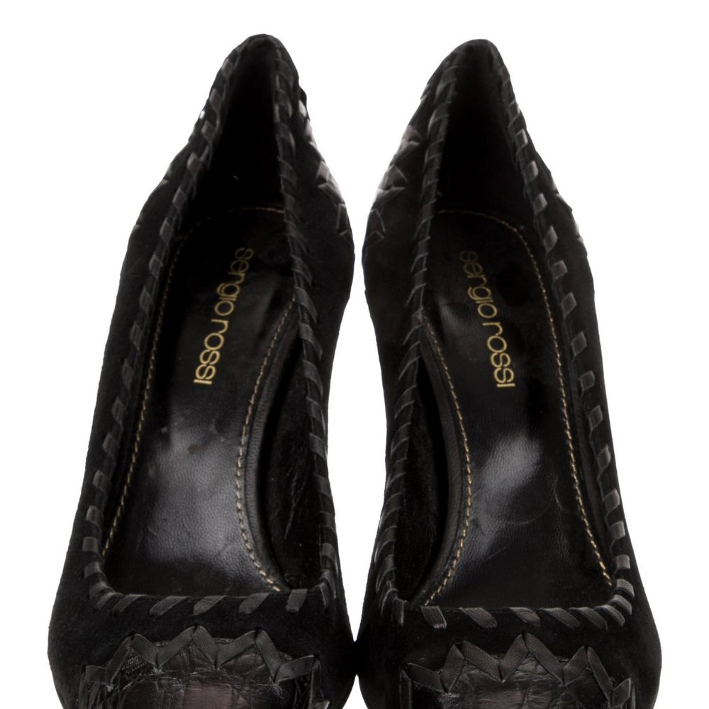 New SERGIO ROSSI Black Pump, 35 - Picture 6 of 7